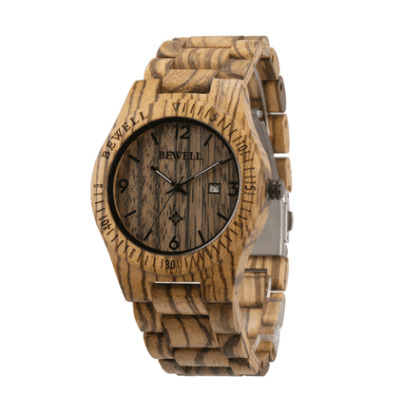 Men's Simple Ultra-Thin Wood Watch - TIMEDIUM