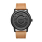 DOM Creative Scrolling Pointer Magnetic Watch - TIMEDIUM