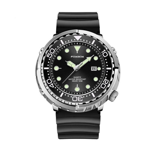 FOXBOX Automatic Rotatable Bezel Men's Watch - TIMEDIUM